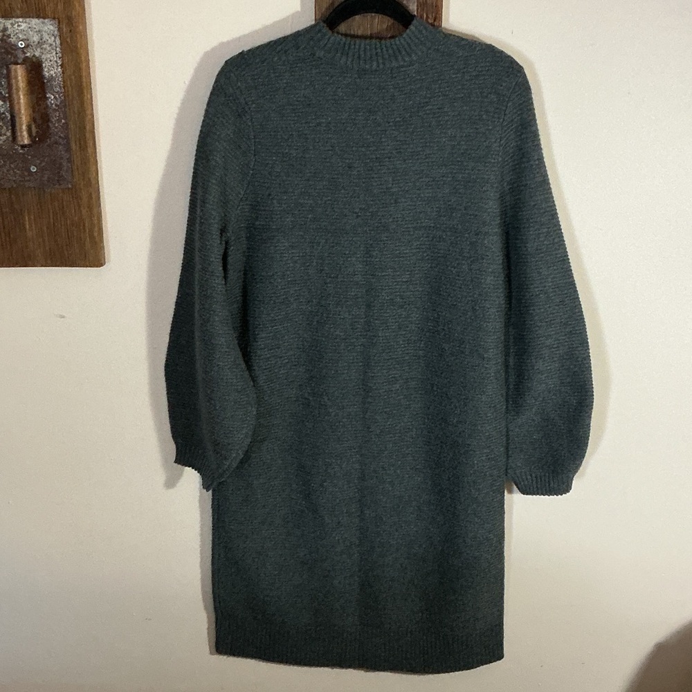 Prologue Gray Knit Sweater Dress - Picture 6 of 6
